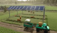 FS25 – Yerleştirilebilir Mera Üzeri Güneş Paneli Modu İndir