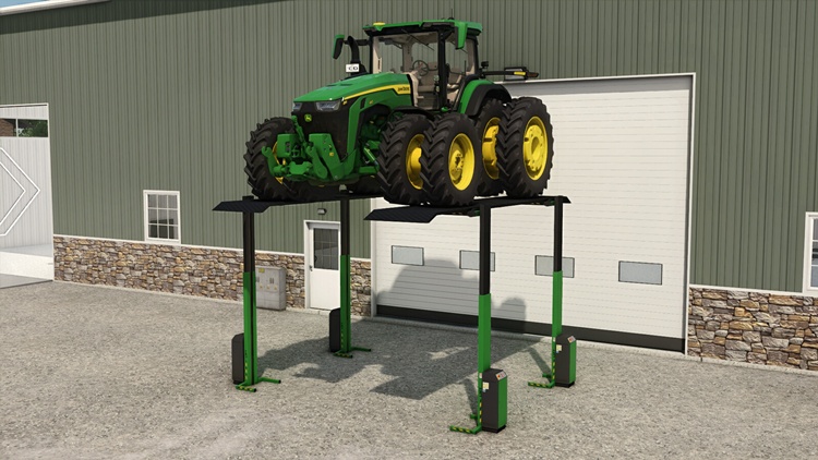 FS25 – Yerleştirilebilir Traktör Lifti Modu İndir