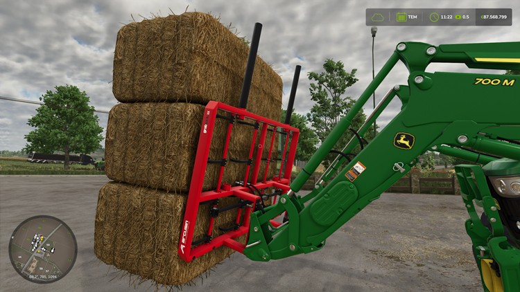 FS25 Arcusin Balya Çatalı Modu İndir