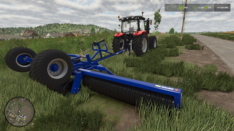 FS25 – Dalbo MiniMax 830 Merdane Modu İndir
