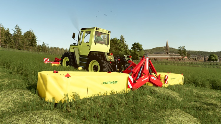 FS25 – Pöttinger NOVADISC Kelebek Ot Biçme Makinası İndir