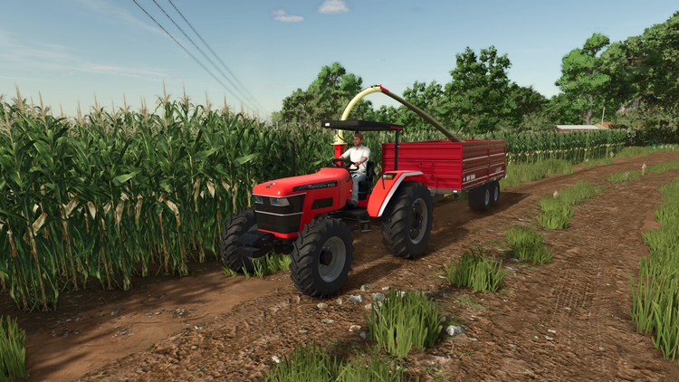 FS25 Mahindra 6000-8000 Serisi Traktör Modu İndir