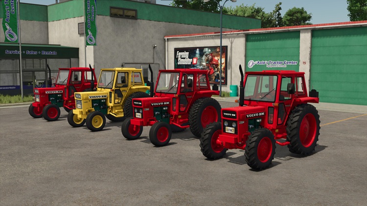 FS25 – Volvo BM T500 – 22XX Traktör Modu İndir