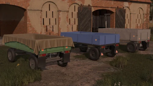FS25 Eski ev yapımı Römork Modu İndir