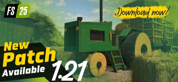 Farming Simulator 25 v1.21 Güncellemesi Yayınlandı
