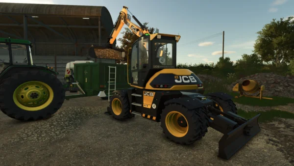 FS25 JCB Hydradig 110W Mini Ekskavatör Modu İndir