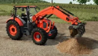 FS25 Kubota M7 Serisi Traktör Modu (Ön Yükleyici)