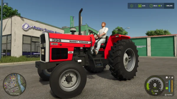 FS25 Massey Ferguson 398 Uzel Modu İndir FS25 Massey Ferguson 398 Uzel Modu İndir