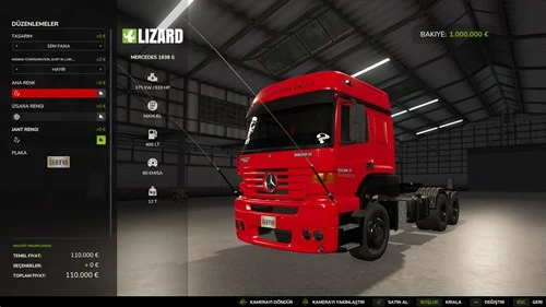 FS25 Mercedes-Benz Axor 1938 S Tır Modu İndir FS25 Mercedes-Benz Axor 1938 S Tır Modu İndir