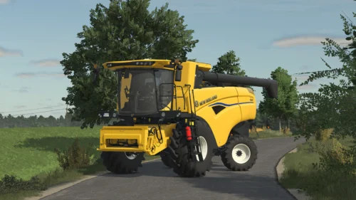 FS25 New Holland CX 5.80 Biçerdöver FS25 New Holland CX 5.80 Biçerdöver