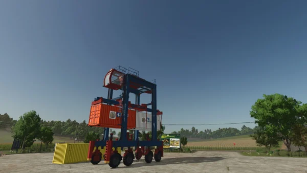 FS25 Konteyner Taşıma Vinci Modu İndir