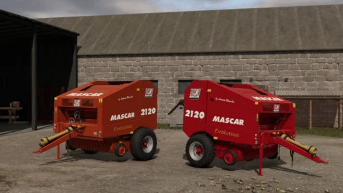 FS25 Mascar 2120 Evolution Yuvarlak Balya Makinesi İndir FS25 Mascar 2120 Evolution Yuvarlak Balya Makinesi İndir