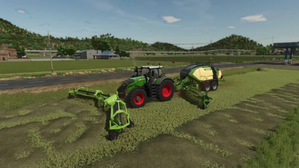 FS25 Balya Yapımı İşçi Çalıştırma Modu İndir