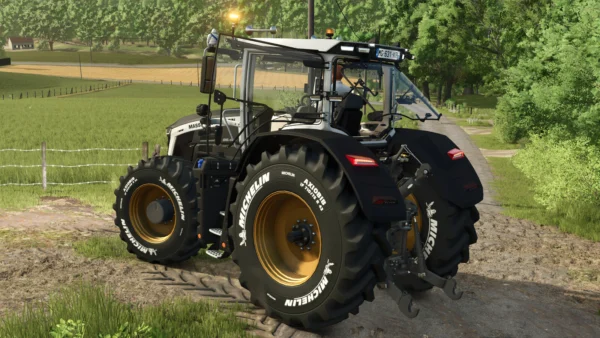 FS25 Massey Ferguson 9S Modifiyeli Traktör Modu (Havalı Korna)