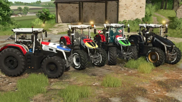 FS25 Massey Ferguson 9S Modifiyeli Traktör Modu (Havalı Korna)